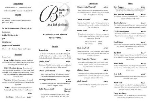 Belvideres Bar & Bistro - Restaurant Darwin 4