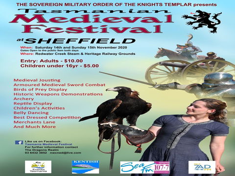 Sheffield Tasmania Medieval Festival 2020 - Restaurant Darwin 0