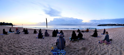 Making Meditation Mainstream Free Beach Meditation Session Mooloolaba - Restaurant Darwin 0