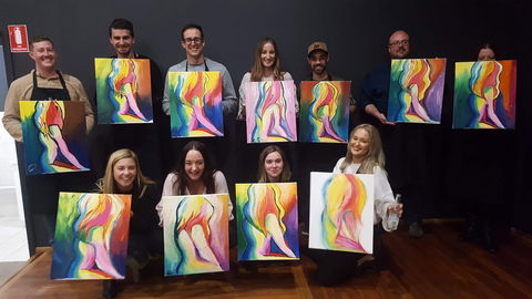 Paint And Sip Experience - Restaurant Darwin 1