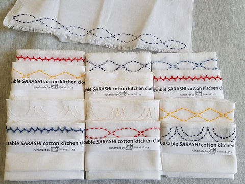 Online Live Streaming Class: Make A Sashiko Reusable Kitchen Cloth - Restaurant Darwin 0
