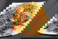 Rainbow Noodle  Sushi