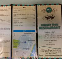 Kempsey Thai Restaurant - Restaurant Darwin