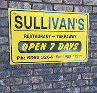 Sullivan's Restaurant - Restaurant Darwin