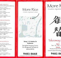 More Rice - Restaurant Darwin