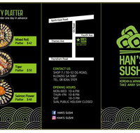 Han's Sushi - Restaurant Darwin