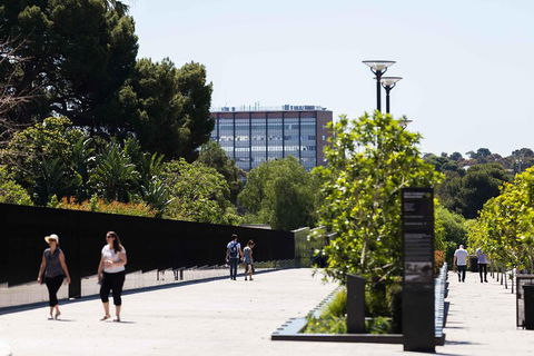 Adelaide 90-Minute Pedicab Tour: Scenic Green & River Experience - Restaurant Darwin 4