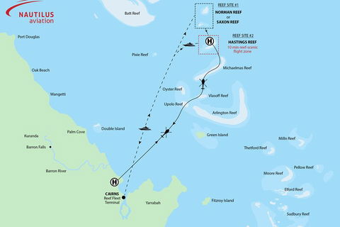 Great Barrier Reef Scenic Helicopter Tour And Cruise From Cairns - Restaurant Darwin 4