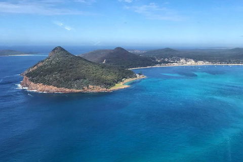 40-45 Minute Port Stephens And Stockton Beach Helicopter Flight - For 2 - Restaurant Darwin 3