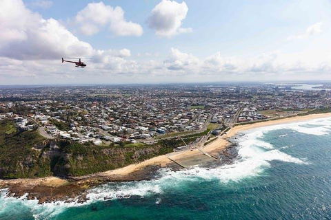 40-45 Minute Port Stephens And Stockton Beach Helicopter Flight - For 2 - Restaurant Darwin 4